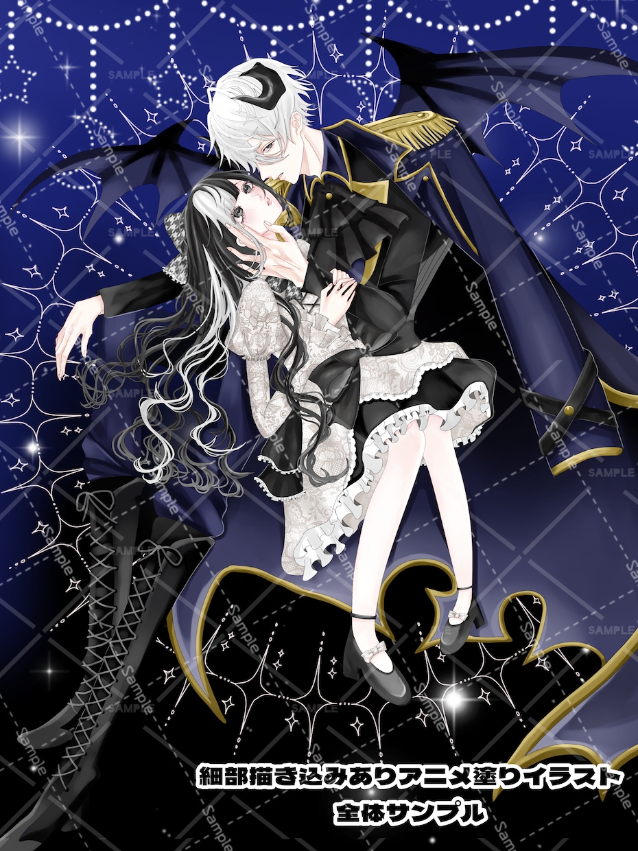 夢絵・アイコンイラストオーダー承ります ハイクオリティでご希望に忠実なイラストをお届けします イメージ6