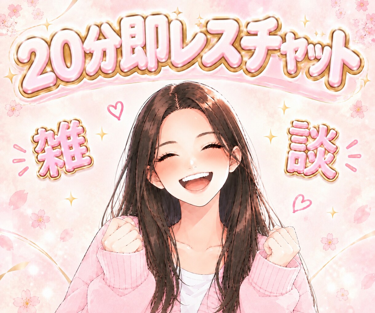 500円で20分間即レス！親友ノリでお話します 「雑談」「話し相手」「暇つぶし」「友達」「推し活」「即レス」 イメージ1
