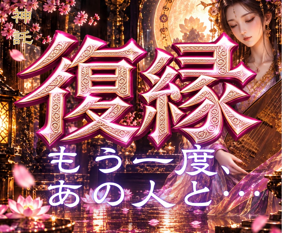 どうすれば彼と復縁・再会できるか、霊視で視ます また会えるの?いつ会える?恋愛・片思い・復縁・再婚 縁結び イメージ1