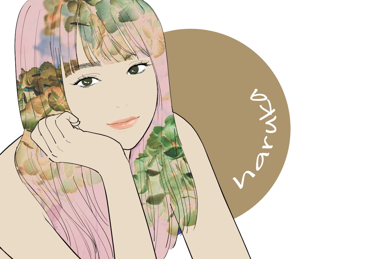 商用可◇艶花アイコン制作します レトロ華やかに演出しませんか？ イメージ2