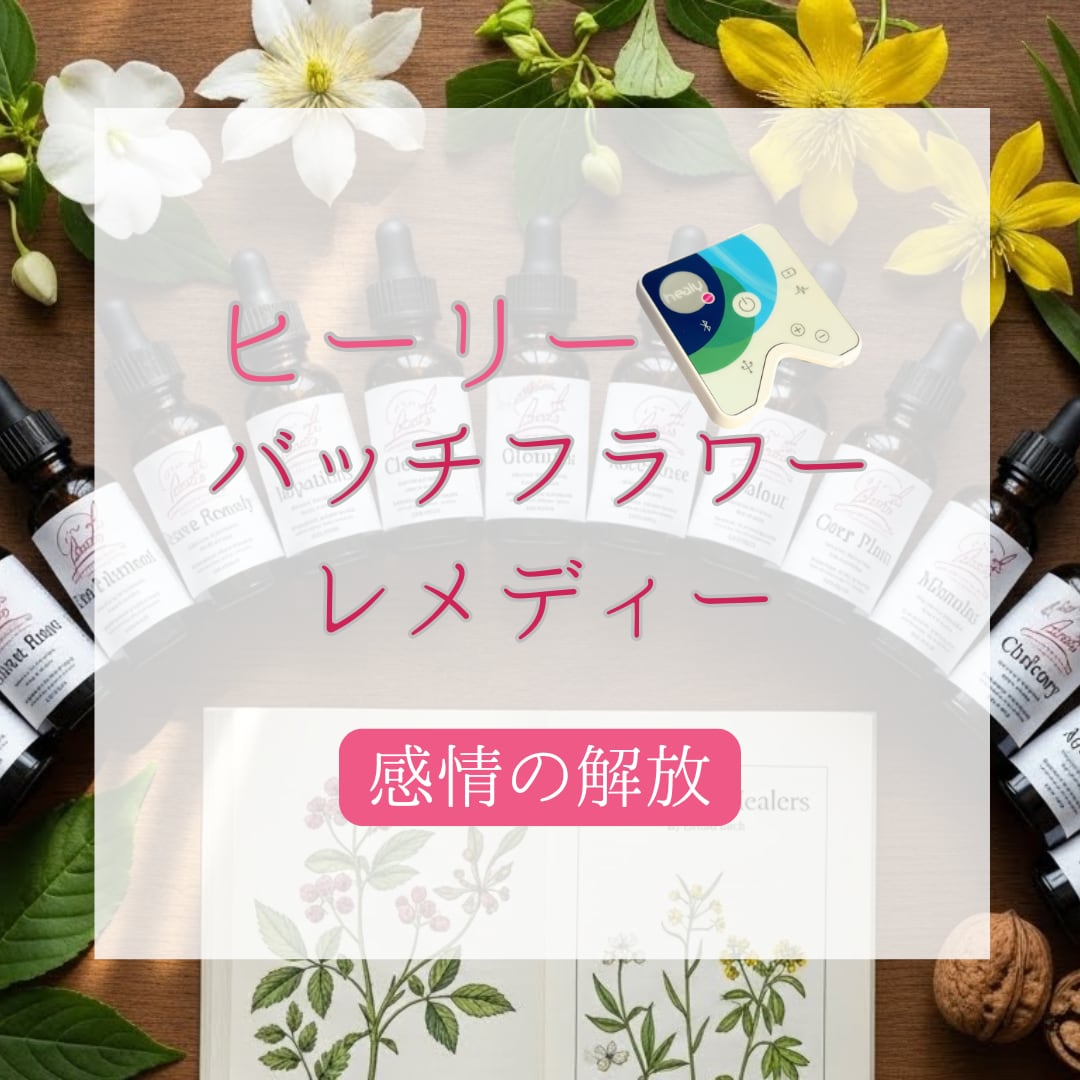 ヒーリーで波動調整します バッチフラワーの波動で感情の解放 イメージ1