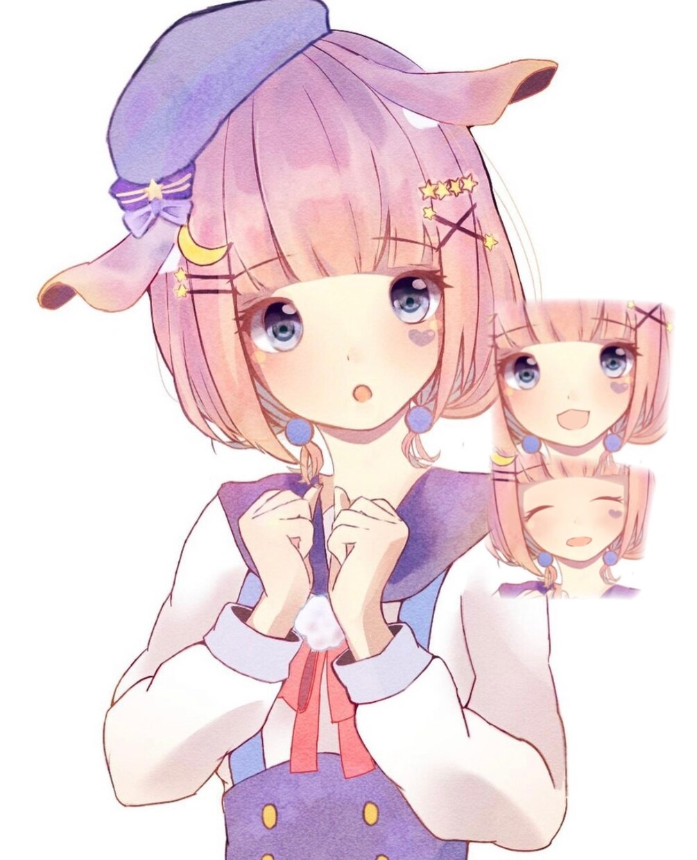 ゆるふわ❤︎可愛い系イラストを描かせて頂きます アイコン/立ち絵/vtuber/trpg用などに！ イメージ2