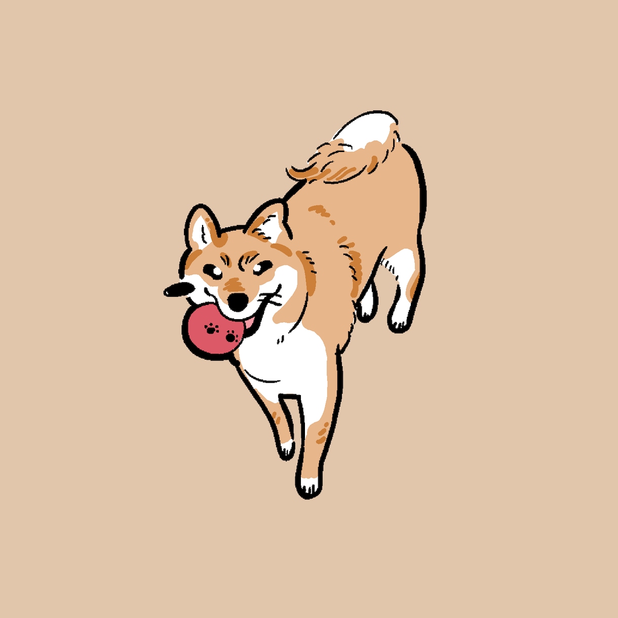 ペットの似顔絵をゆるく描きます ご家族の動物をゆるく描かせていただきます！ イメージ7