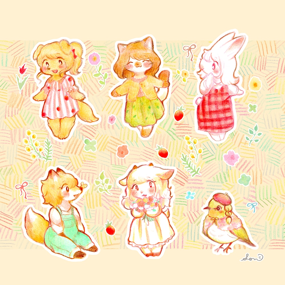 唯一無二のあなただけのイラストをお描きします アナログで心を込めてお描きします イメージ2