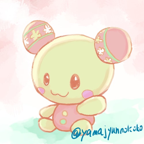 可愛いイラスト(表情差分)５点セット描きます 動画用、その他シンプルで可愛いイラスト描きます。 イメージ3