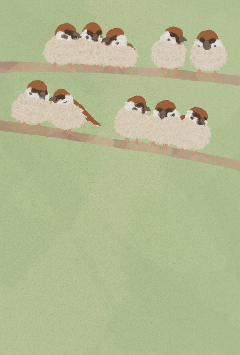 ふんわり温かいイラスト制作します ハガキや贈り物、イメージ画像などに イメージ1