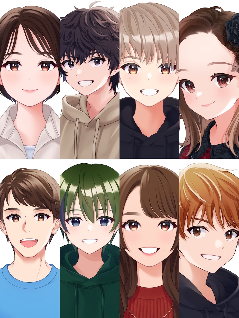 立ち絵~アイコン◎キャラクターイラストを制作します Vtuber/TRPG/配信などで活躍するお姿へ イメージ6