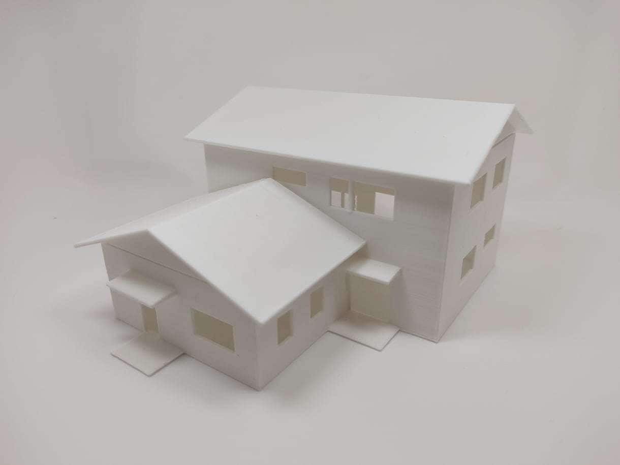 一級建築士が3Dプリンタで建築模型を作成します 3Dプリンタならではのスピード感、仕上がりをお届けします イメージ7