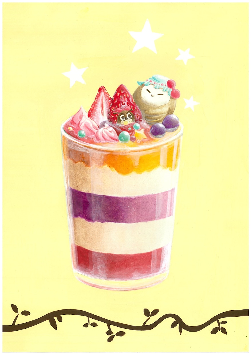 美味しい食べ物・飲み物のイラスト描きます シズル感漂うイラストを作成します✨ イメージ9