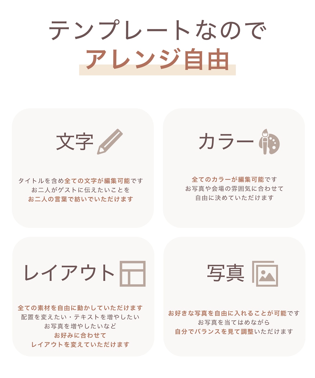 おしゃれなプロフィールブックが簡単に作れますます スマホで簡単！プロフィールブック作成【安心の操作資料付き】 イメージ5