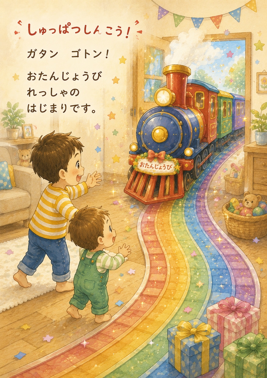 お子様向けにオリジナル絵本を作成します。ます お子さまへの愛情を、世界に一冊だけの物語にして届けます イメージ5