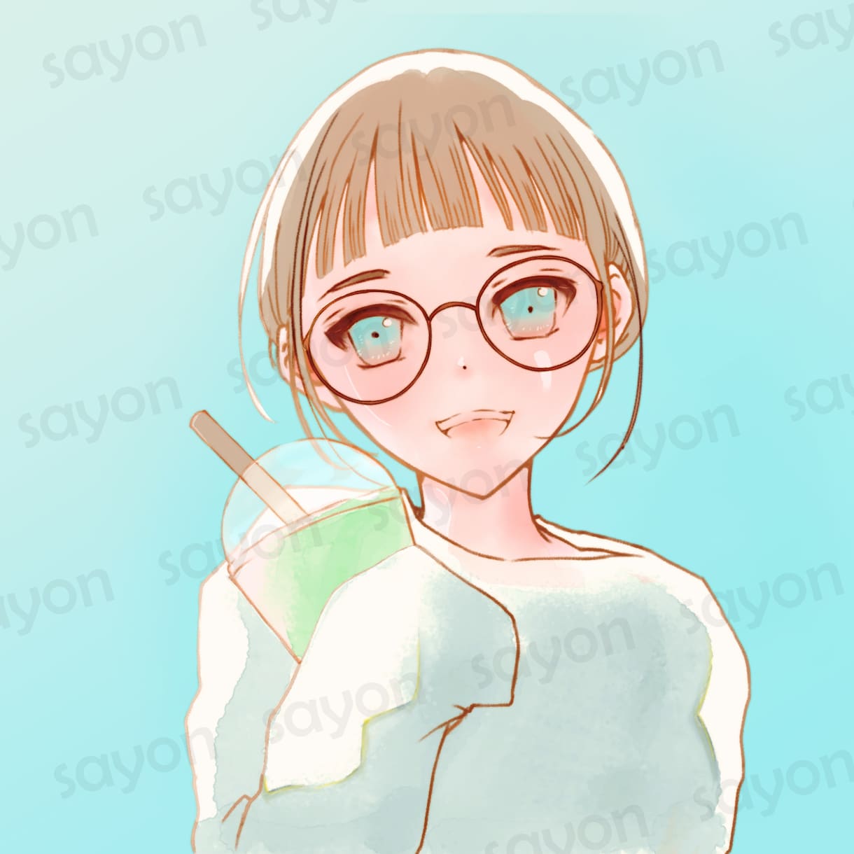 完成品キャラクターアイコン・一枚絵を販売しています SNSアイコン・オリジナルアイコンなどに/商用利用可 イメージ1