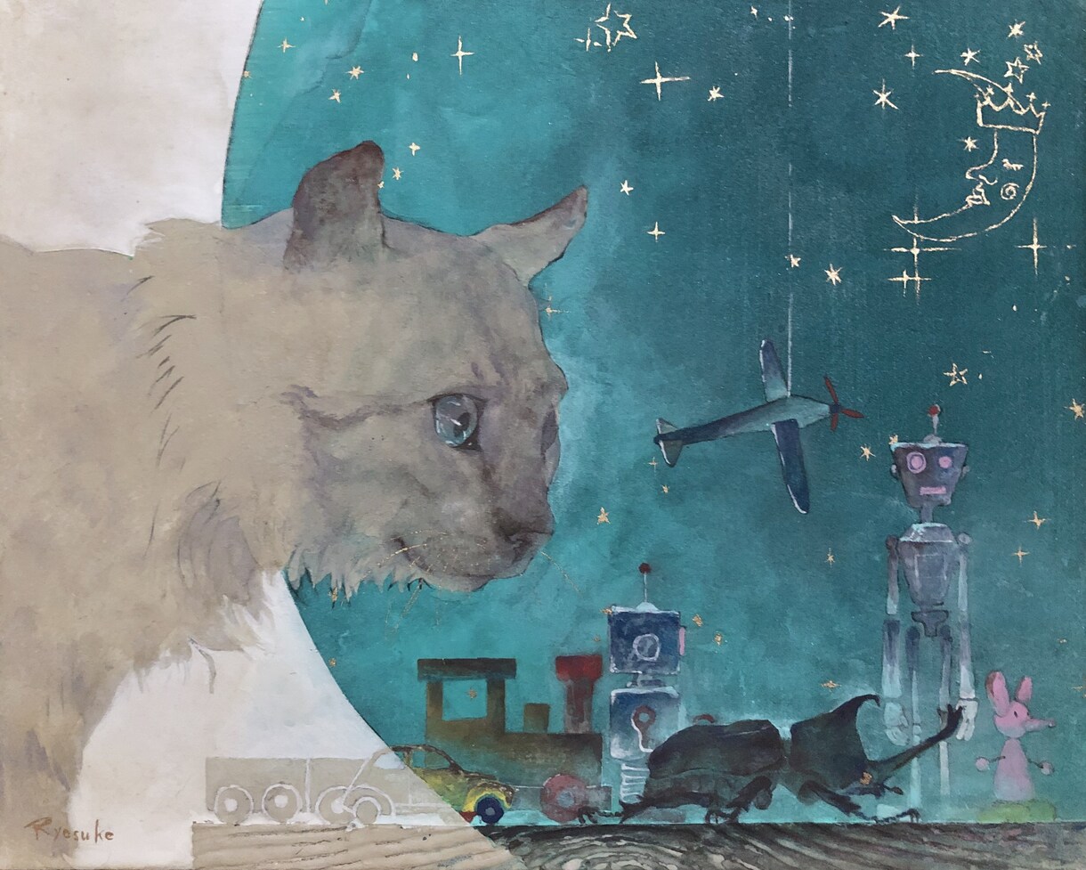 現役藝大がペットの似顔絵をお描きします 藝大生がお客様のペットをご希望のテイストでお描きします。 イメージ3