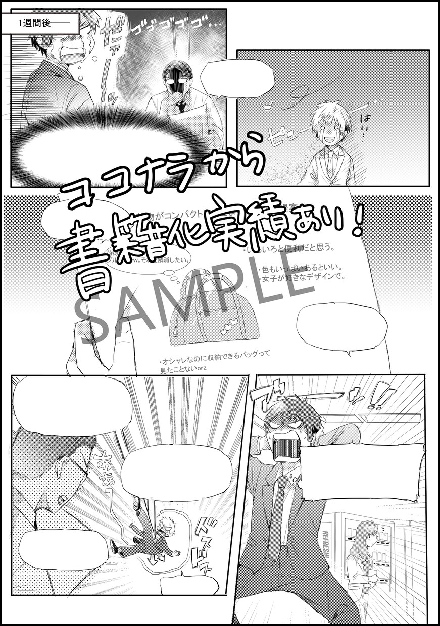 プロ漫画家があなたの考えたプロットを形にします 今だけお値下げ中!★経験豊富なプロがあなたの作品を描きます! イメージ2