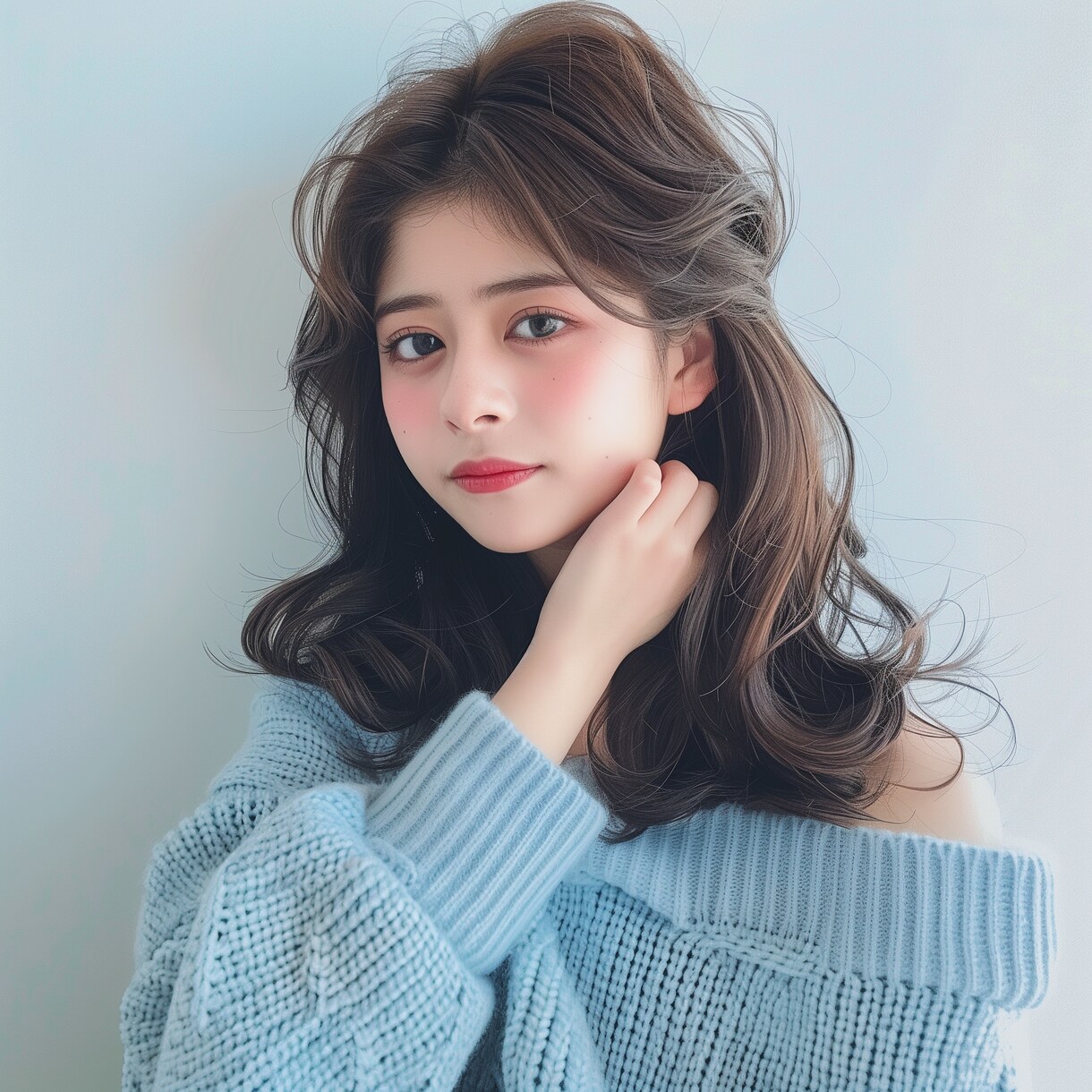 リアルなAI美女 同一人物代行作成 納品します 【SNS運用におすすめ】ほぼ同一人物の美女を代行作成します。 イメージ4