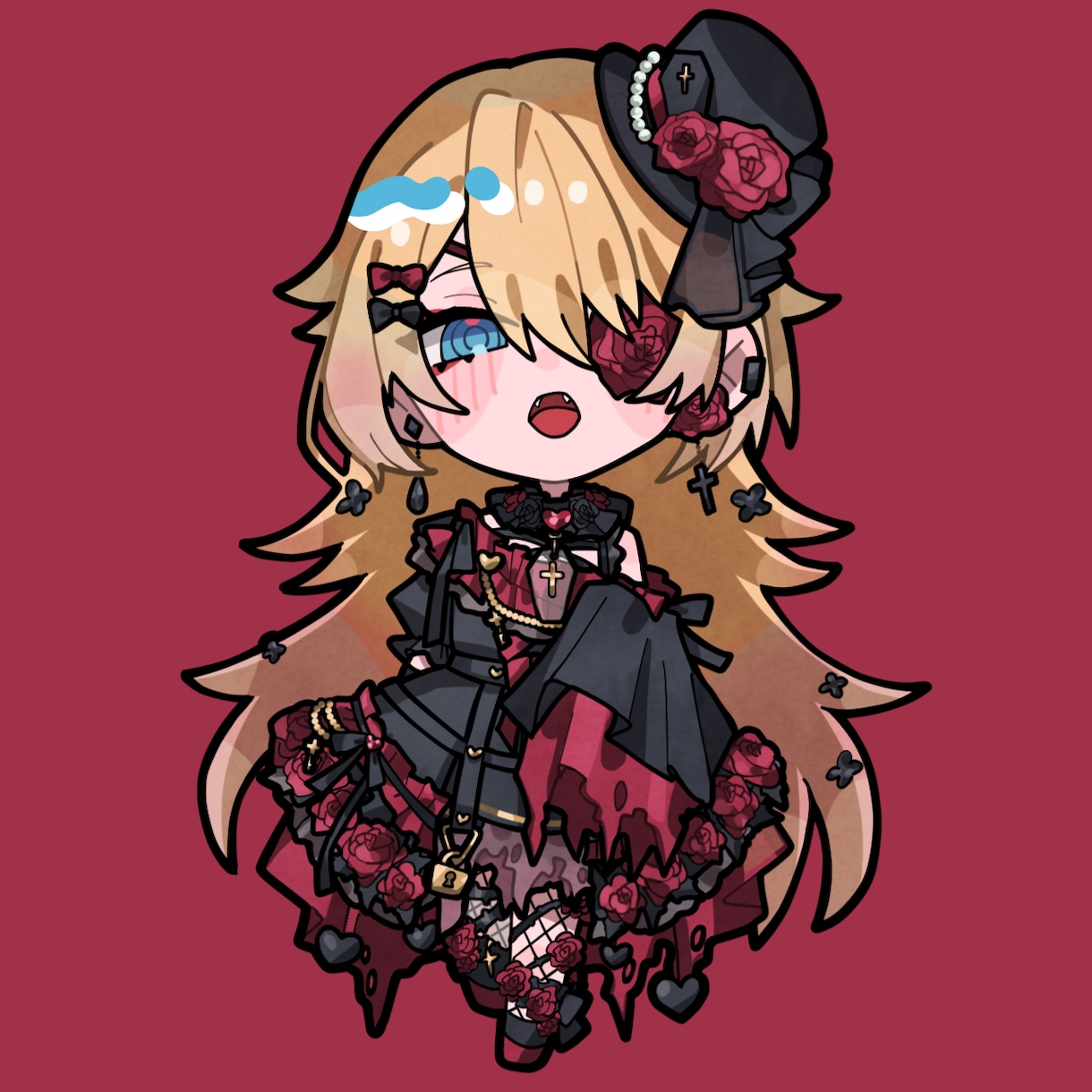 唯一無二なSD立ち絵イラストお描きします 絶対に他と被らないグッズを作りたい方へ！ イメージ10