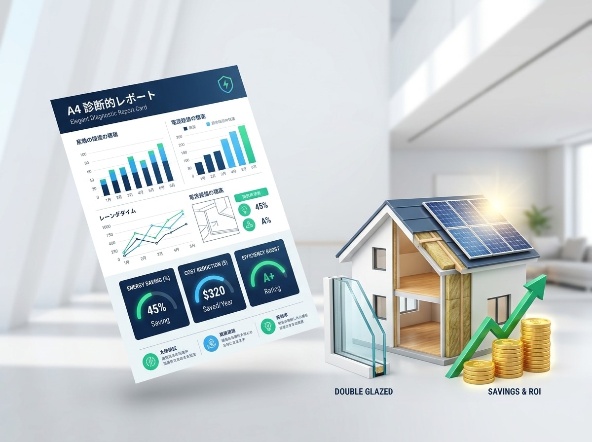 窓・断熱リフォームの適正費用と補助金を診断します 営業ゼロ！公的データでリフォーム見積もりの妥当性を中立診断 イメージ1