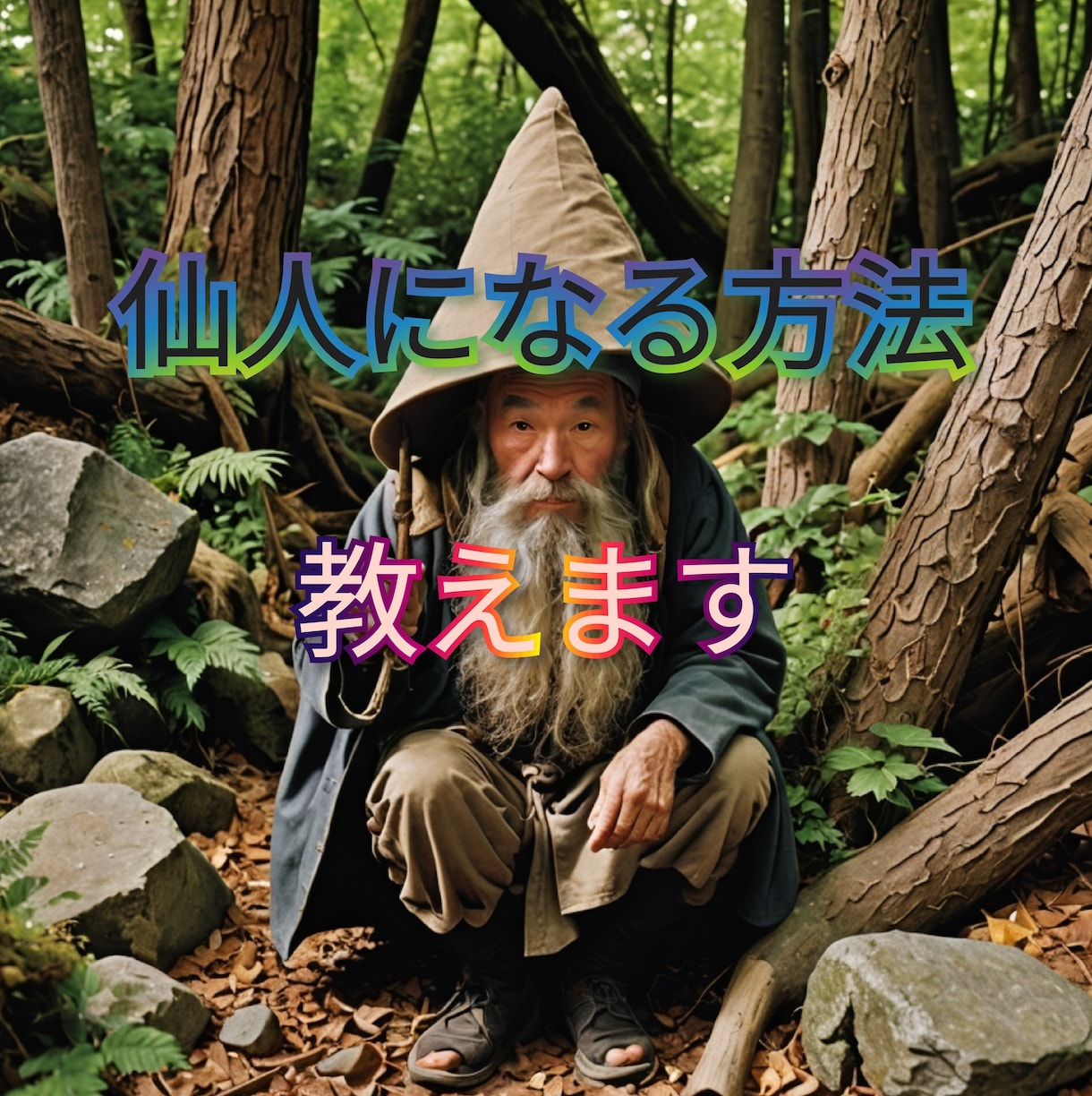 仙人になる方法教えます リアルで仙人による仙人になる方法二十カ条 イメージ1