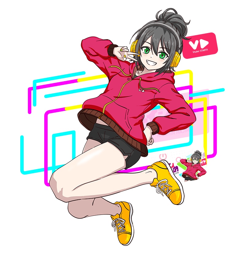VTUBER用のアバターをつくります 配信を始めてみたい！でもやり方がわからない！そんなあなたに！ イメージ3