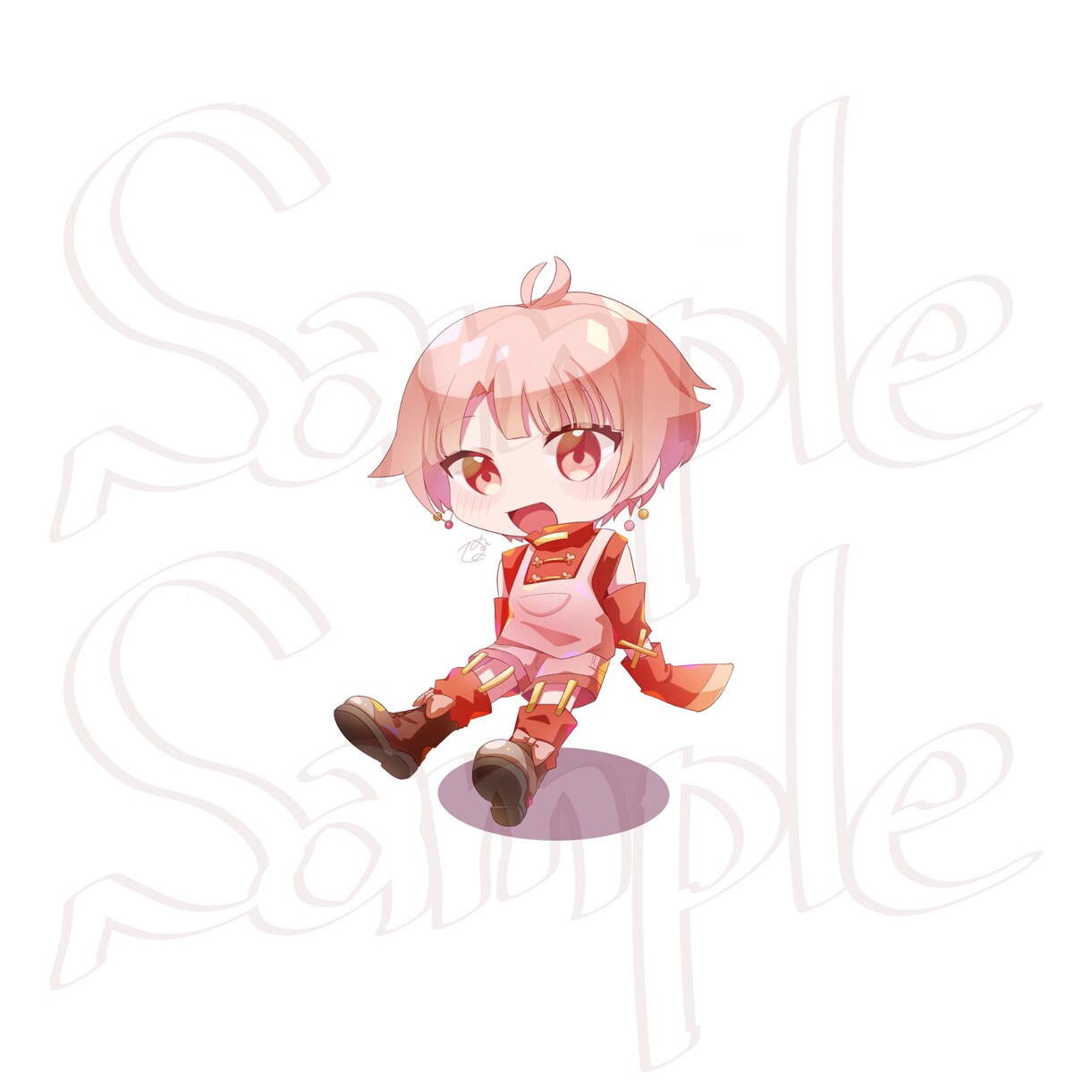 SD デフォルメイラスト描きます あなたのキャラクターを可愛く描きます！ イメージ2