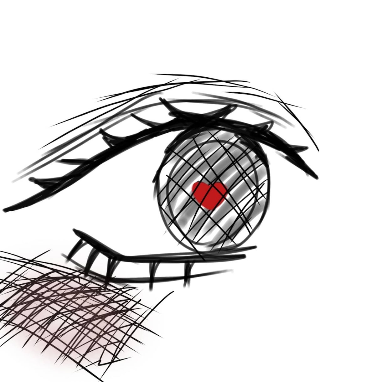 不思議系、不気味系のイラストを描きます 主に目のイラストを描いています イメージ1