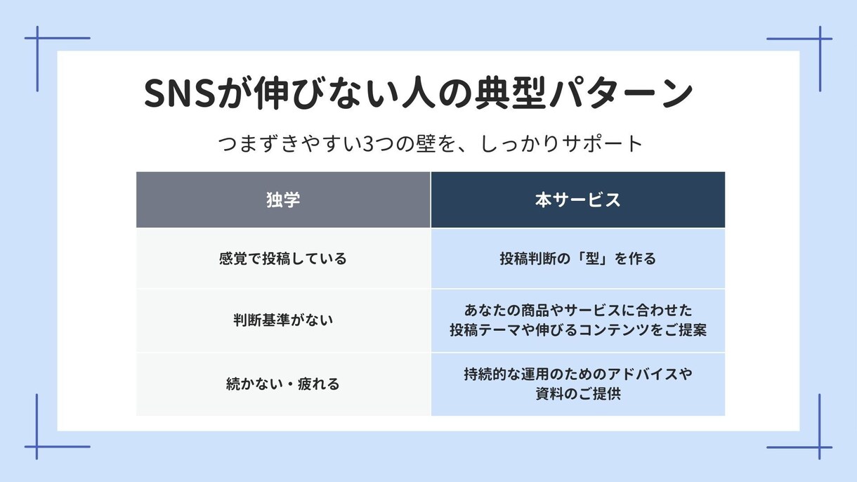 SNS運用コンサル（日本市場特化）します 伸びない原因を構造から整理します イメージ4