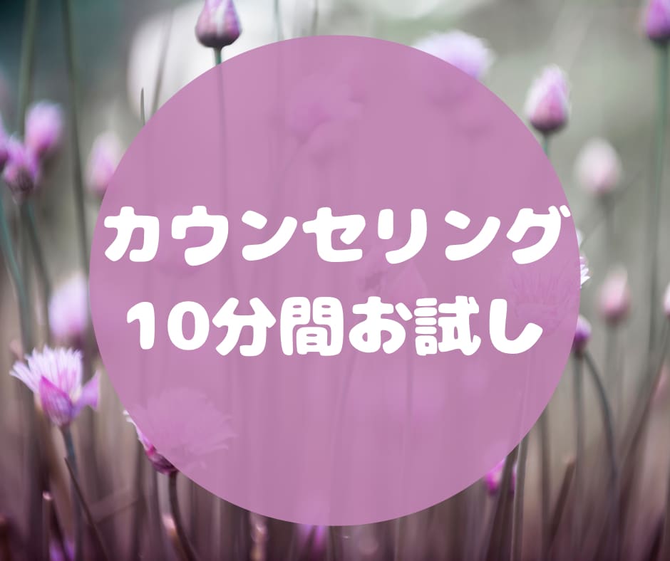 各出品ページお悩みカウンセリングお試しできます 〜各ページのカウセリングお試しページです〜 イメージ1