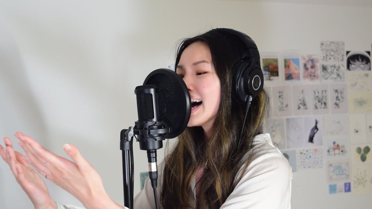 絶対音感＋パワフルな声であなたの曲をサポートします 英語もネイティブ！1曲で3500円であなたの要望を応えます。 イメージ1