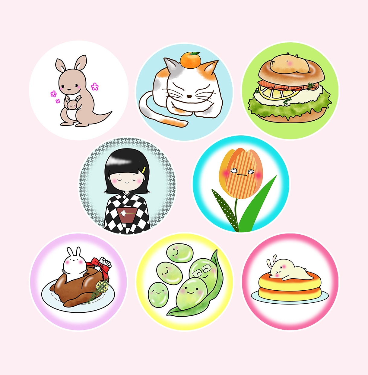 ほっこりイラスト描きます ブログやInstagramで使えるイラスト作成 イメージ2
