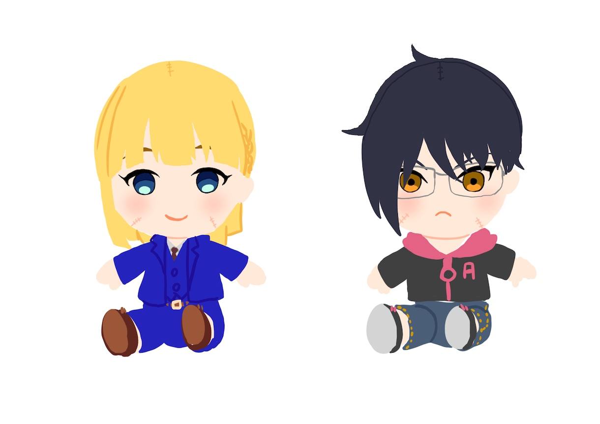 オリジナルキャラクターぬい製作します あなただけのオリジナルキャラクターをぬいちゃんにしませんか？ イメージ5