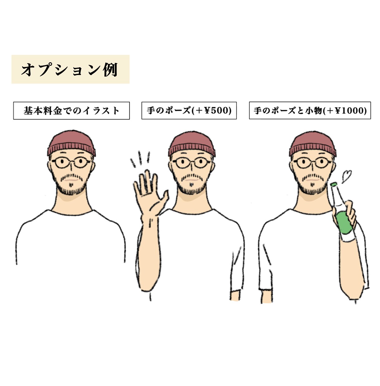 商用◎シンプルおしゃれな好印象アイコン描きます 優しいタッチの似顔絵であなたらしさを演出/名刺/SNS等 イメージ6