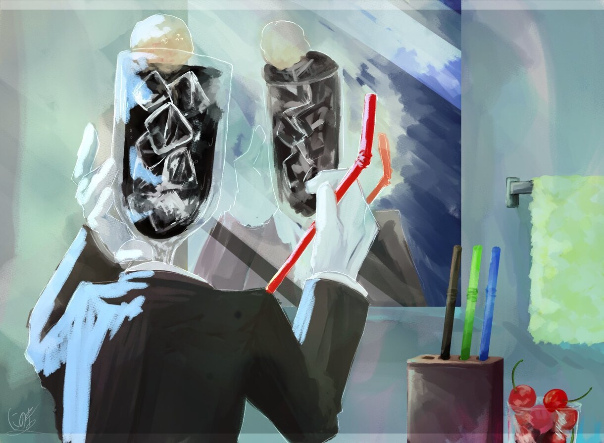 厚塗りで動画サムネ〜SNS用イラスト描きます 質感にこだわった厚塗りイラスト描きます！ イメージ1