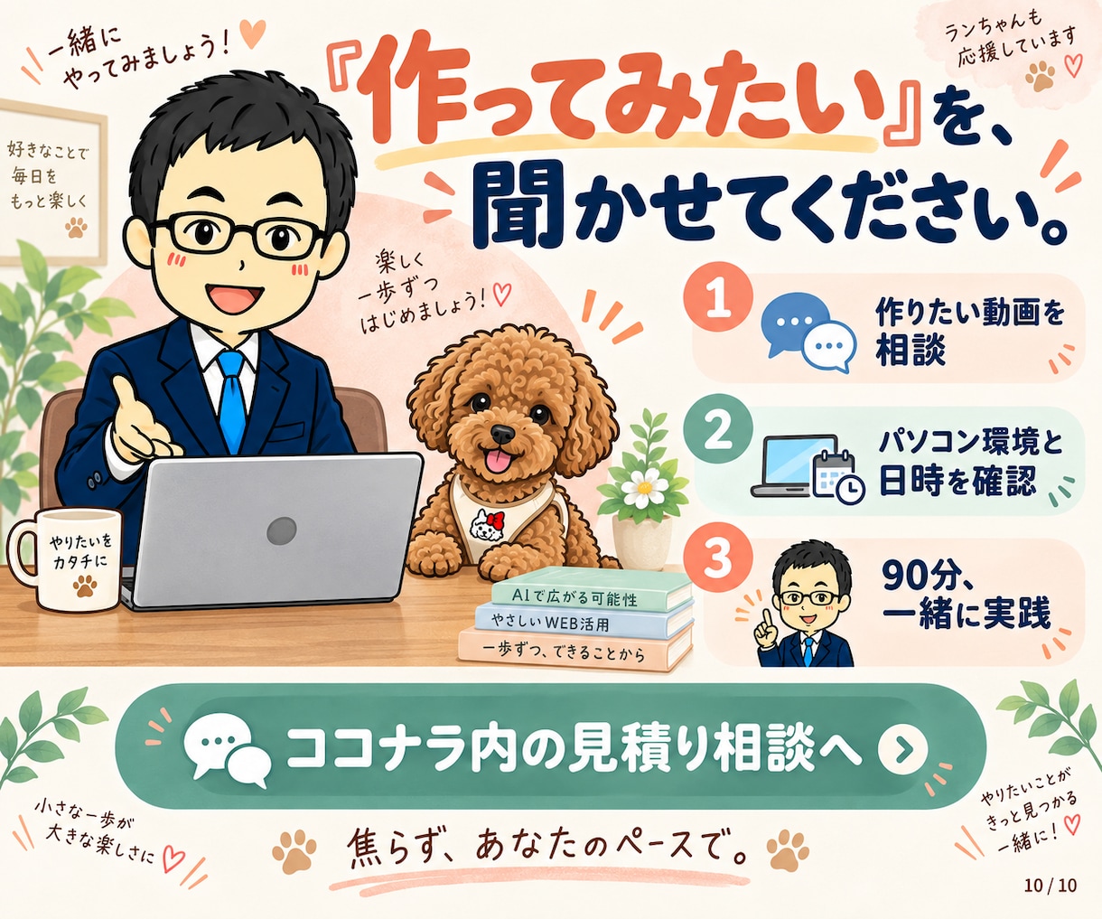Codex／Claude Code動画制作教えます AI漫画動画・動画編集を初心者から学ぶ90分個別レッスン イメージ10