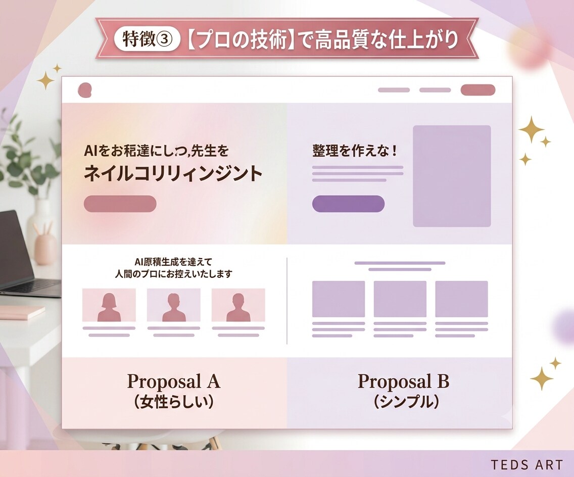 先着10件！実績作りの特別価格でLP制作します AIで爆速！最短1週間2案！スマホ特化の完全レスポンシブ対応 イメージ2
