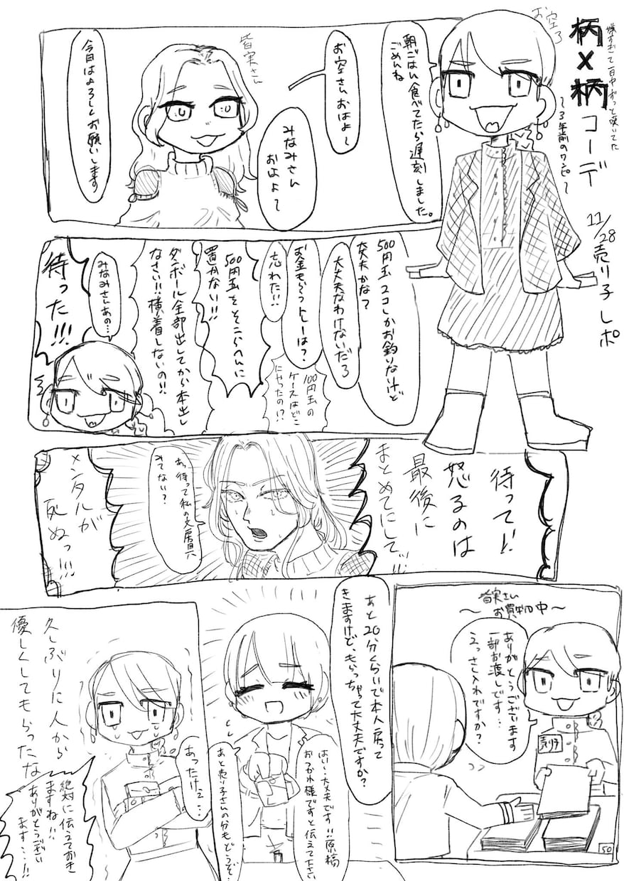 イベントや旅行などの思い出をレポ漫画にします 同人イベントやライブ、オフ会から普段の日常を漫画で発信！ イメージ3