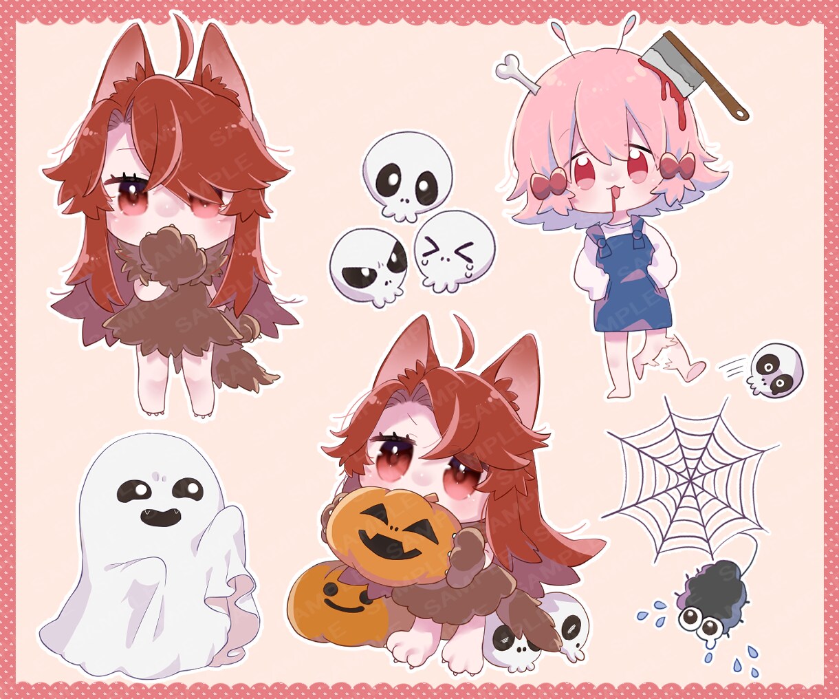 かわいいSDキャラ・ミニキャラお描きします お急ぎ納品可！お気軽にご相談くださいませ♪ イメージ3