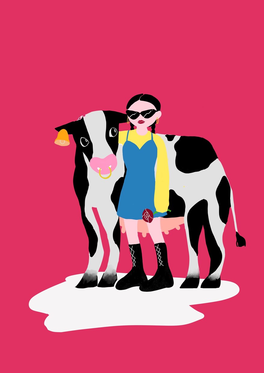 ポップなイラストをかきます ちょっとヘンテコでカラフルなイラストを描くのが好きです。 イメージ5