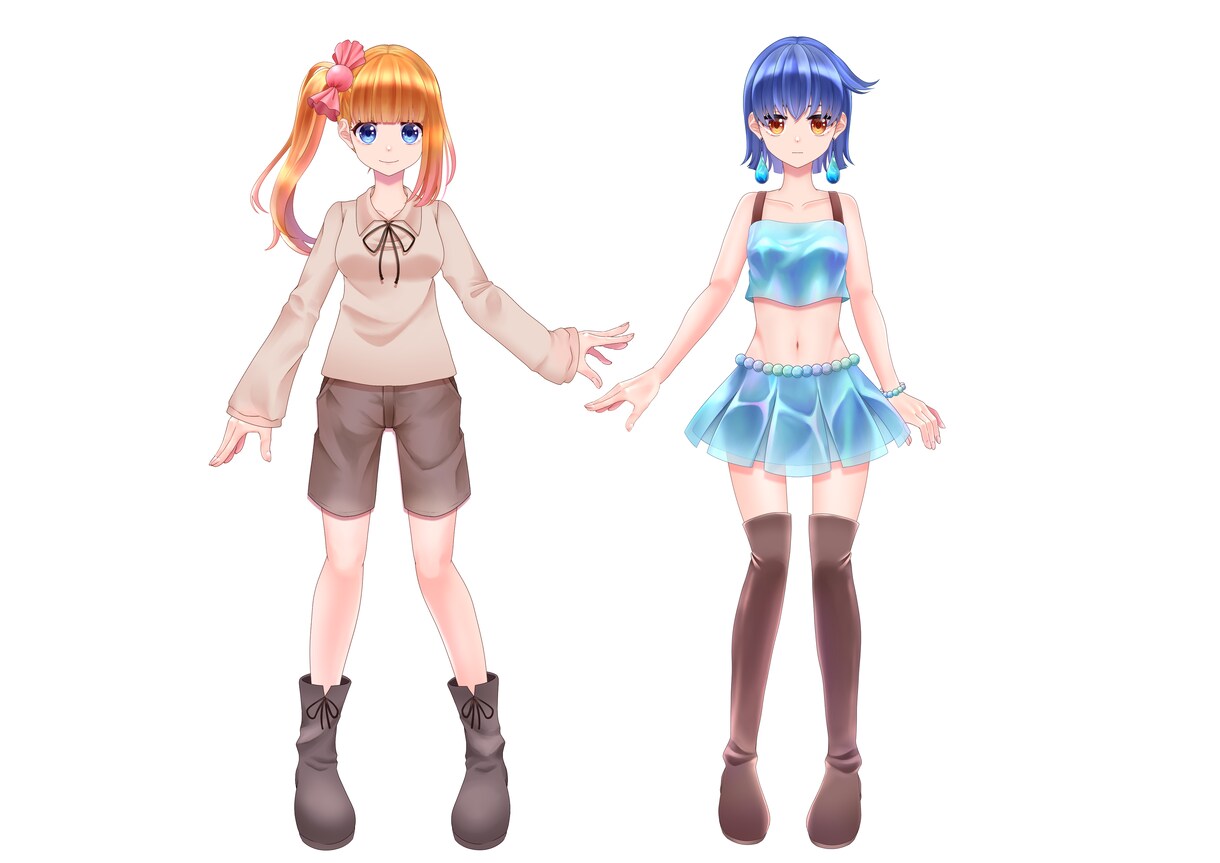 VTuberフルセットOK‼️高可動域で制作します デザインからLive2Dまでのフルセットを提供いたします。 イメージ6