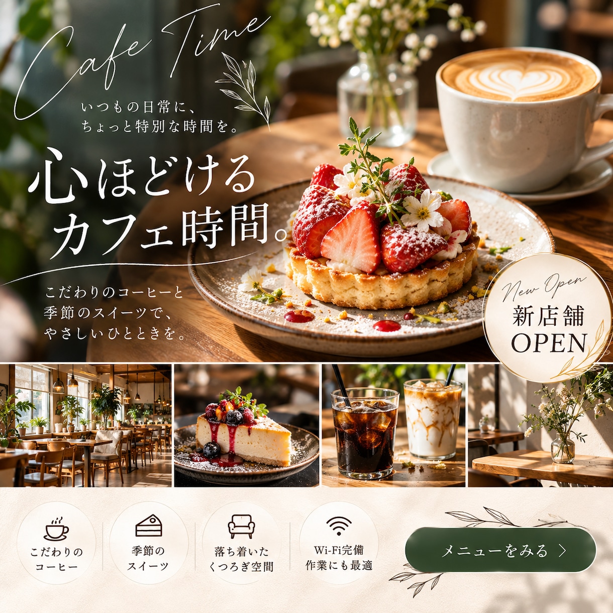 目を惹く高品質なバナー・ヘッダーを制作しますます AI×Canvaで伝わるデザインを丁寧に制作 イメージ4