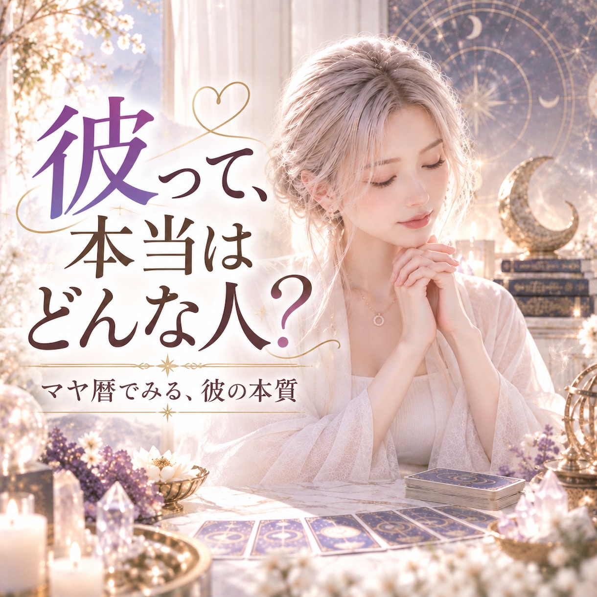 好きな彼の本当の姿・性格をマヤ暦❣️で読み解きます 彼ってどんな人？性格・恋愛傾向・愛情表現まで詳しく鑑定♡✨ イメージ1