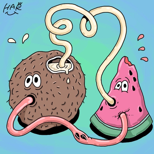あなたの為の、オリジナルのイラストを描きます シュールなテイストでオリジナルのイラストを描いています。 イメージ3