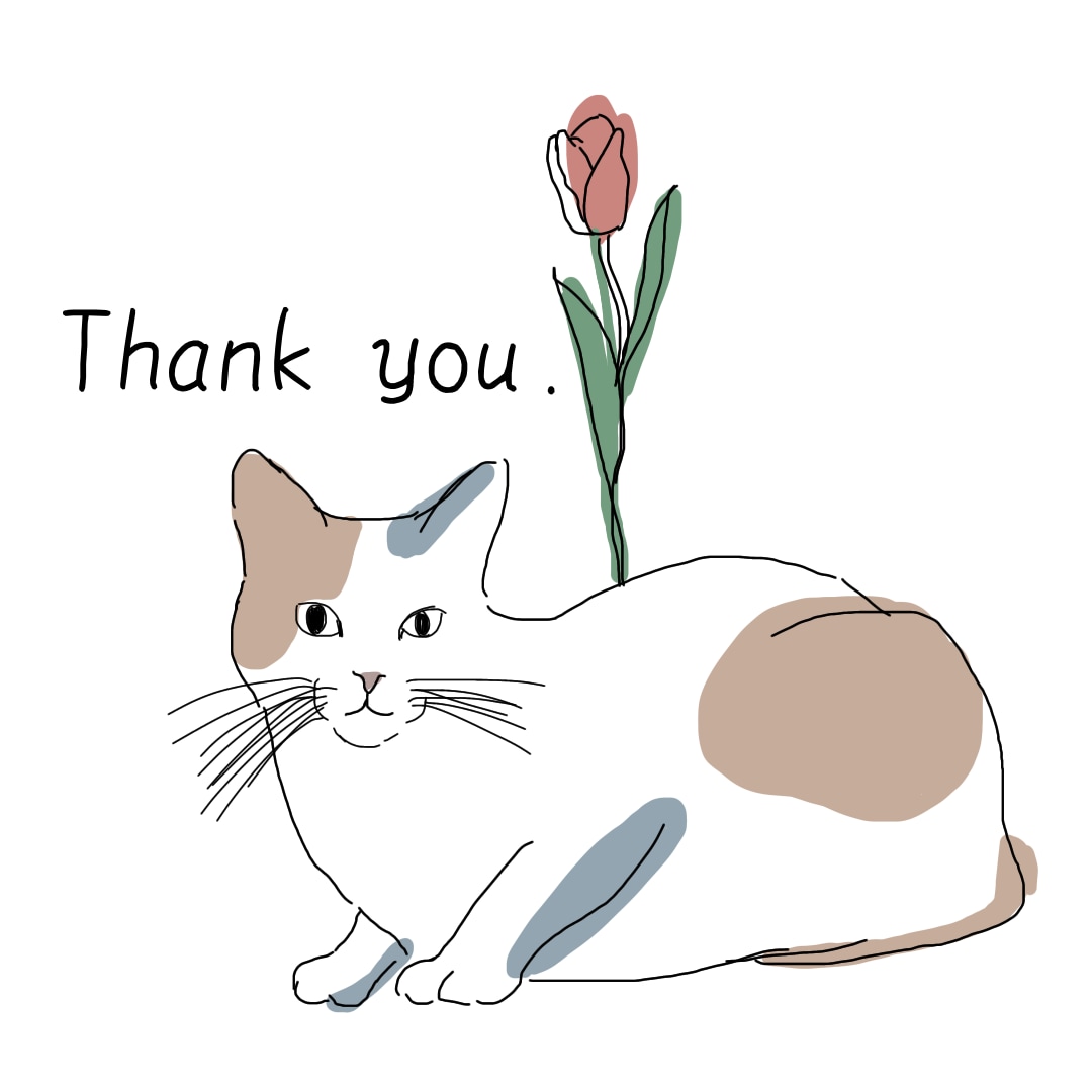 商用利用OK！動物とお花のイラストお描きします シンプルなゆるかわ手描きイラストをオーダー出来ます♪ イメージ7
