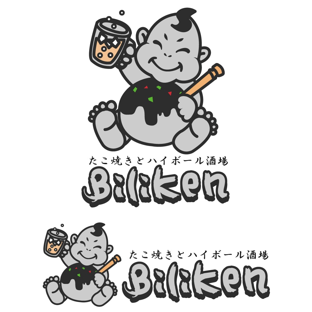 アピール抜群！オリジナルキャラクターロゴ作成します 可愛くて印象に残るロゴでお店のアピールいかがですか？ イメージ8