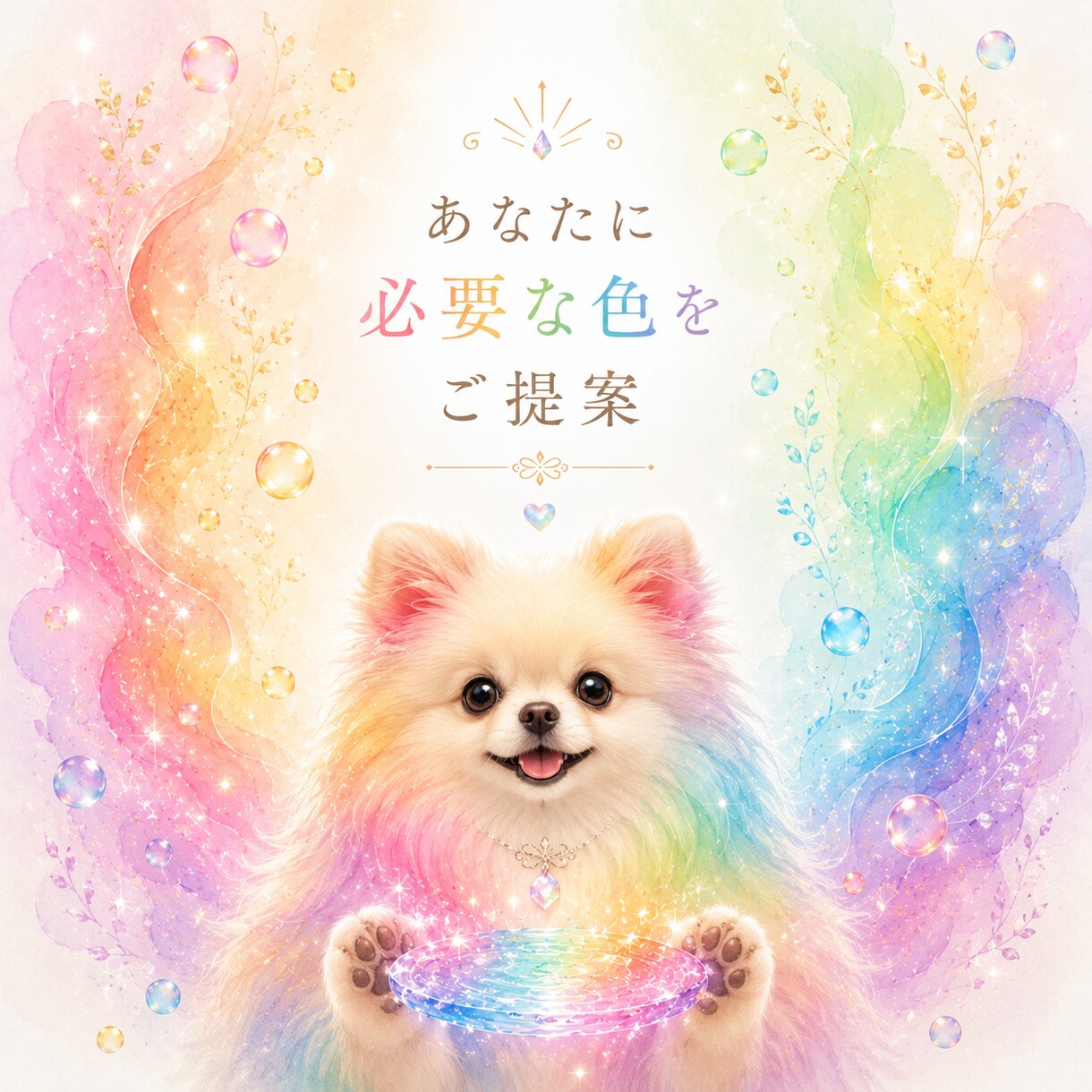 今のあなたに必要な色をお伝えします チャットでのお悩みやご相談からあなたに必要な色をご提案 イメージ1