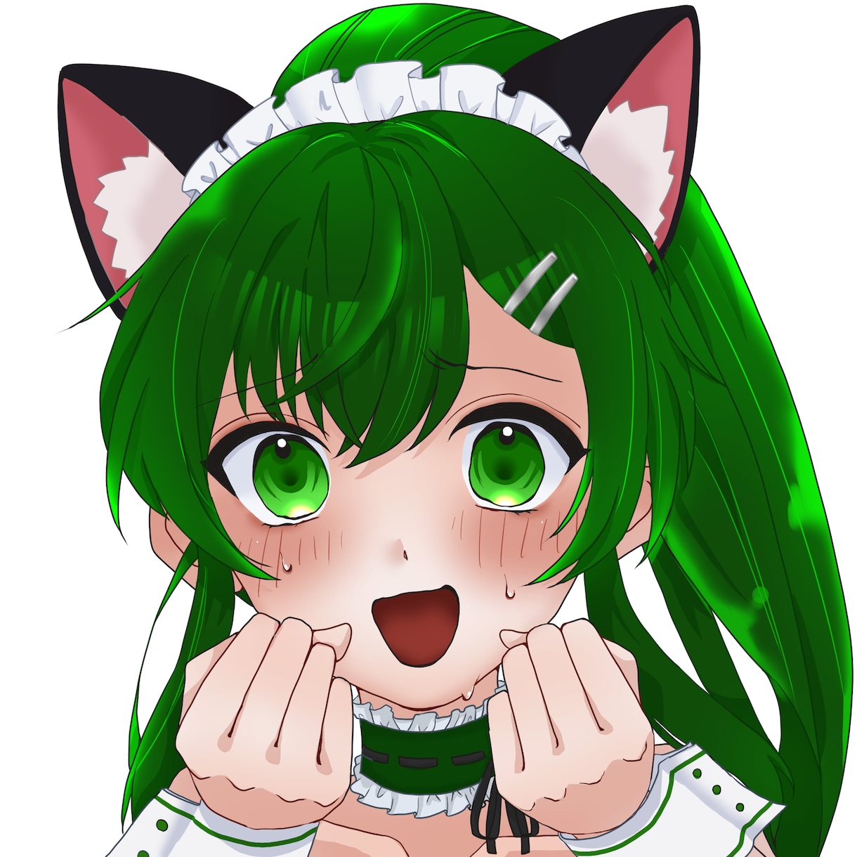 胸上イラスト描きます アイコンに最適な表情豊かなイラストを提供します イメージ2