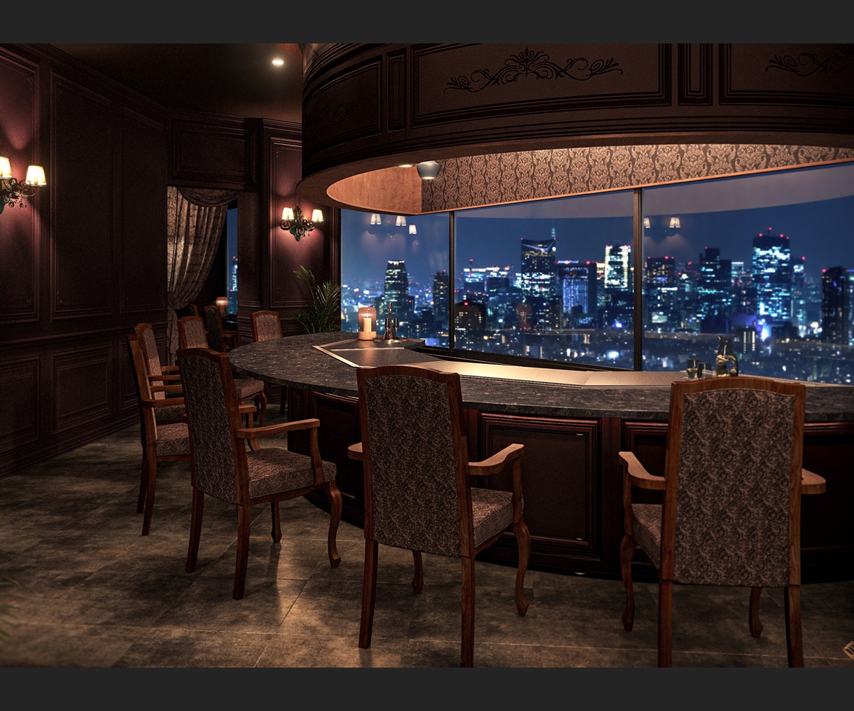 店舗・住宅の内観CGパースを制作します 広告・プレゼン向け内観完成イメージ イメージ2