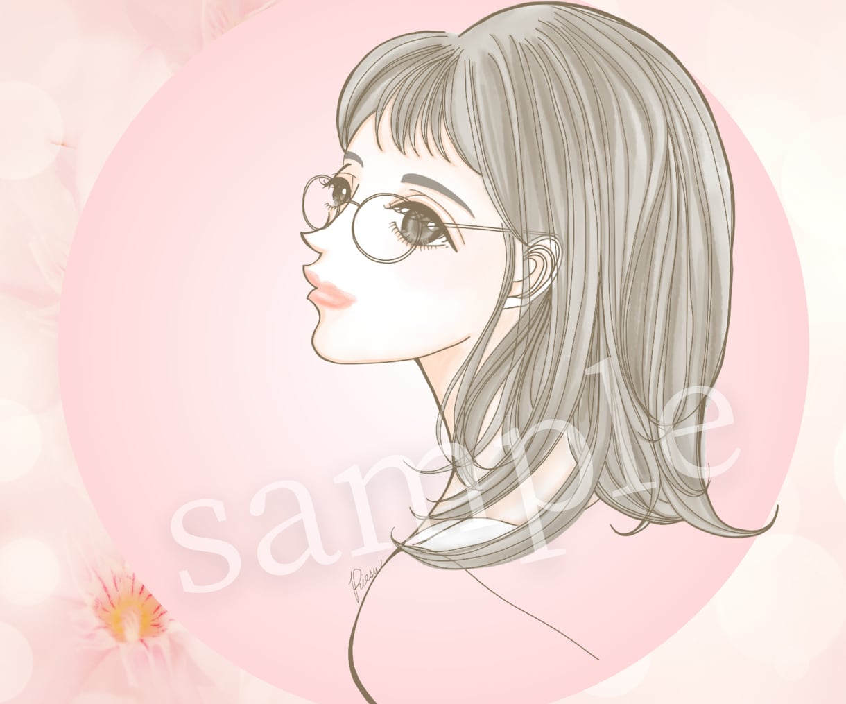 大人女性向けの世界観作りのイラスト制作をします 個人事業主様の雰囲気作りのイラスト×デザインをご提案します イメージ9