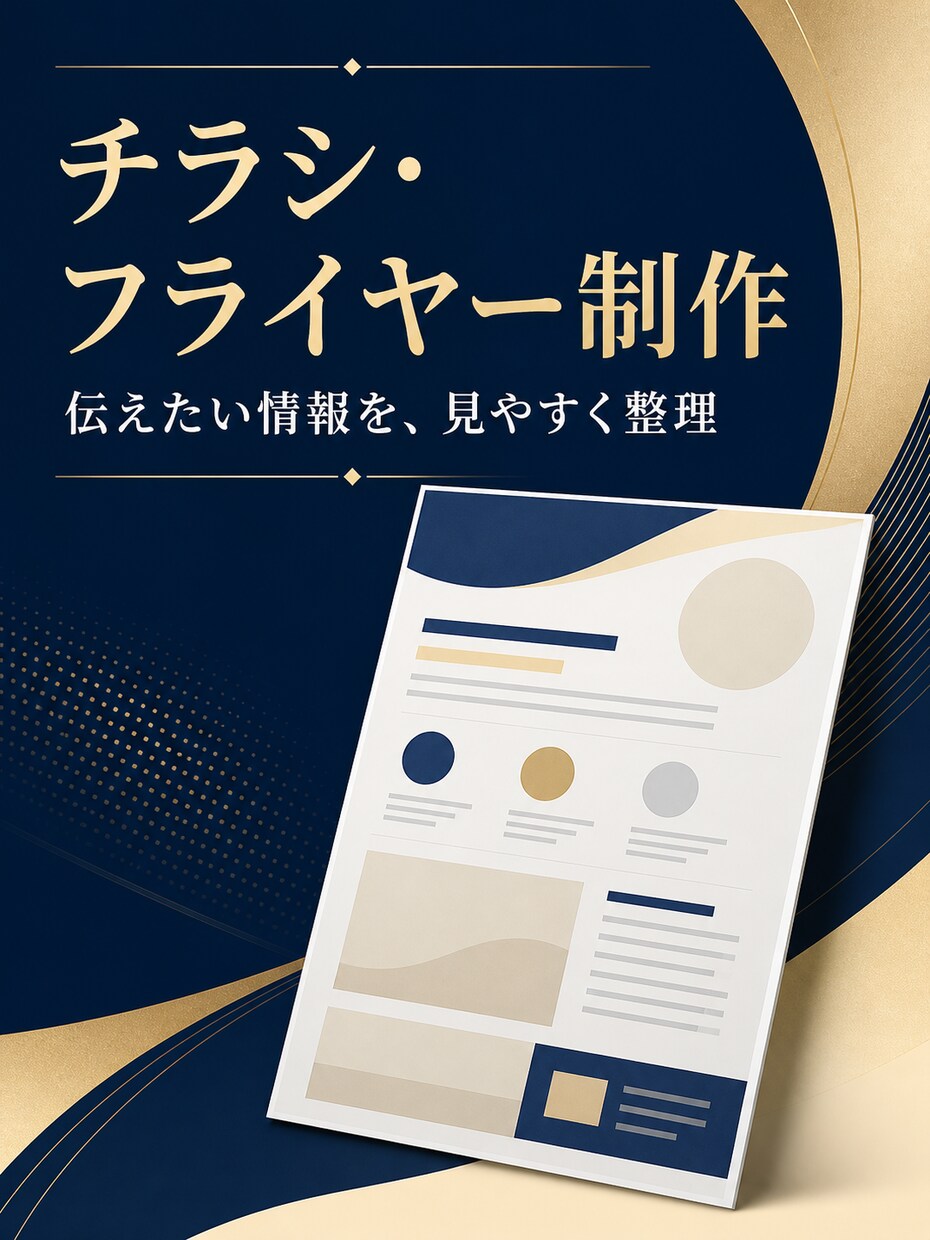 A4チラシ・フライヤーをデザインします 目的に合わせ見やすく伝わる紙面に整えます イメージ3