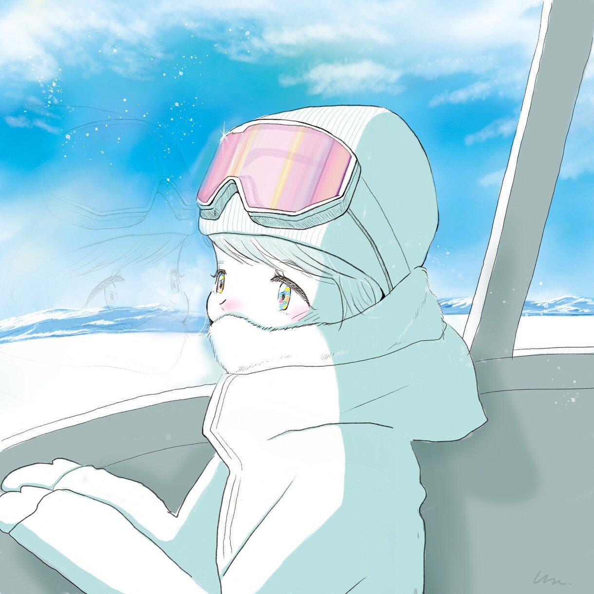淡い色使いでイラスト作成します 淡い色使いでゆるかわいいイラストを作成します。 イメージ3