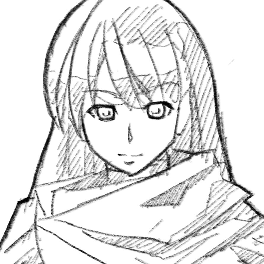 鉛筆画でSNSアイコンお描きします 描いてほしい画を指定して頂ければオリジナル、版権描きます。 イメージ2